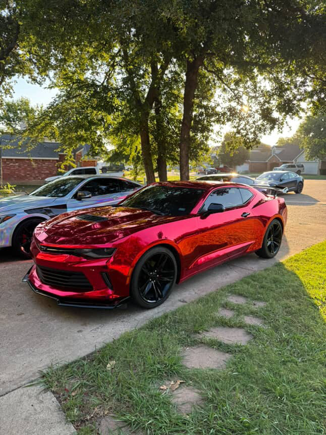 Chrome red