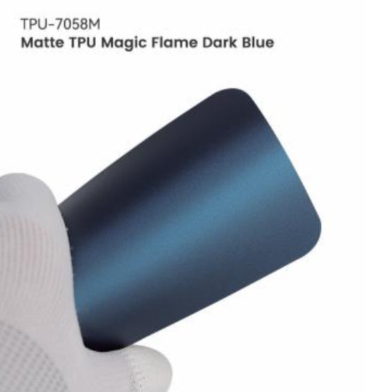 Matte Magic Flame Dark Blue PPF