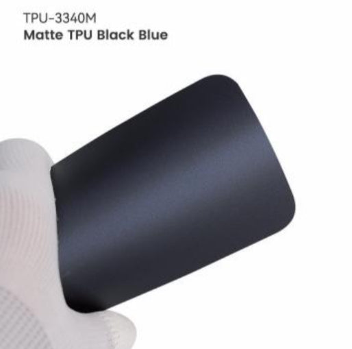 Matte Black Blue PPF