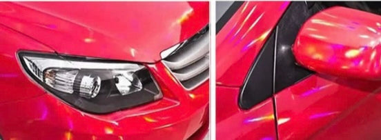 Laser chrome red