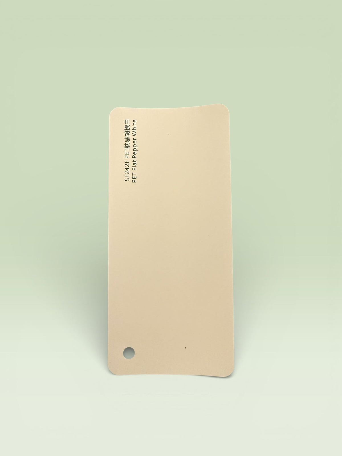 Flat pepper white
