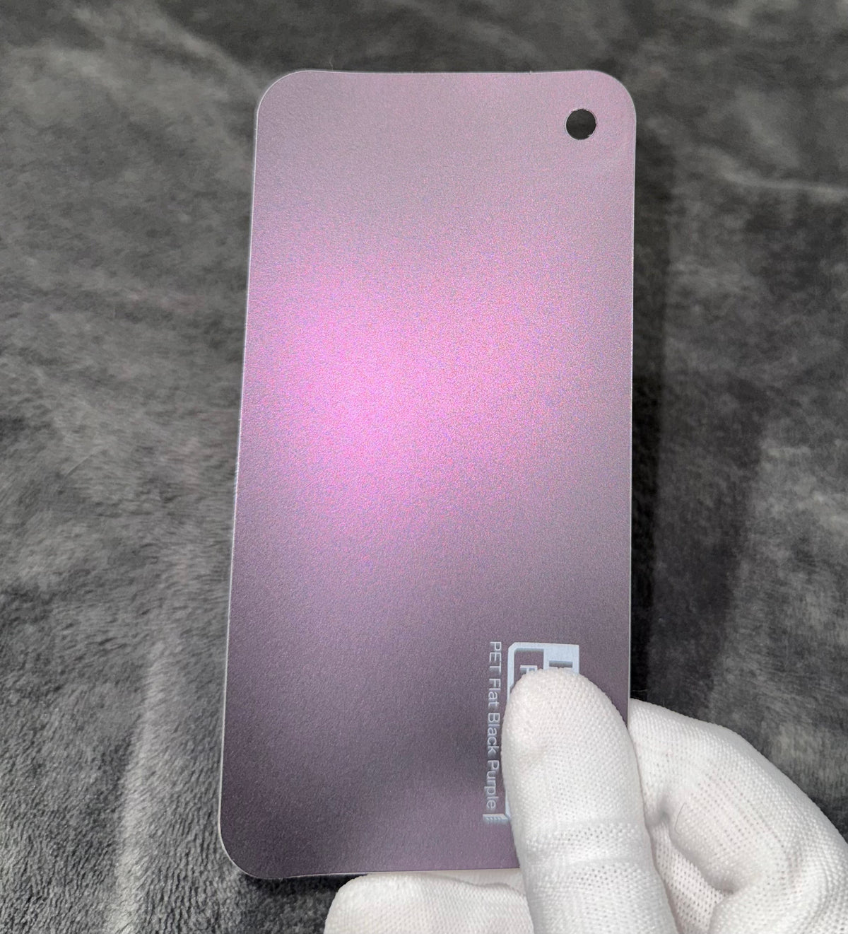 Flat Black Purple