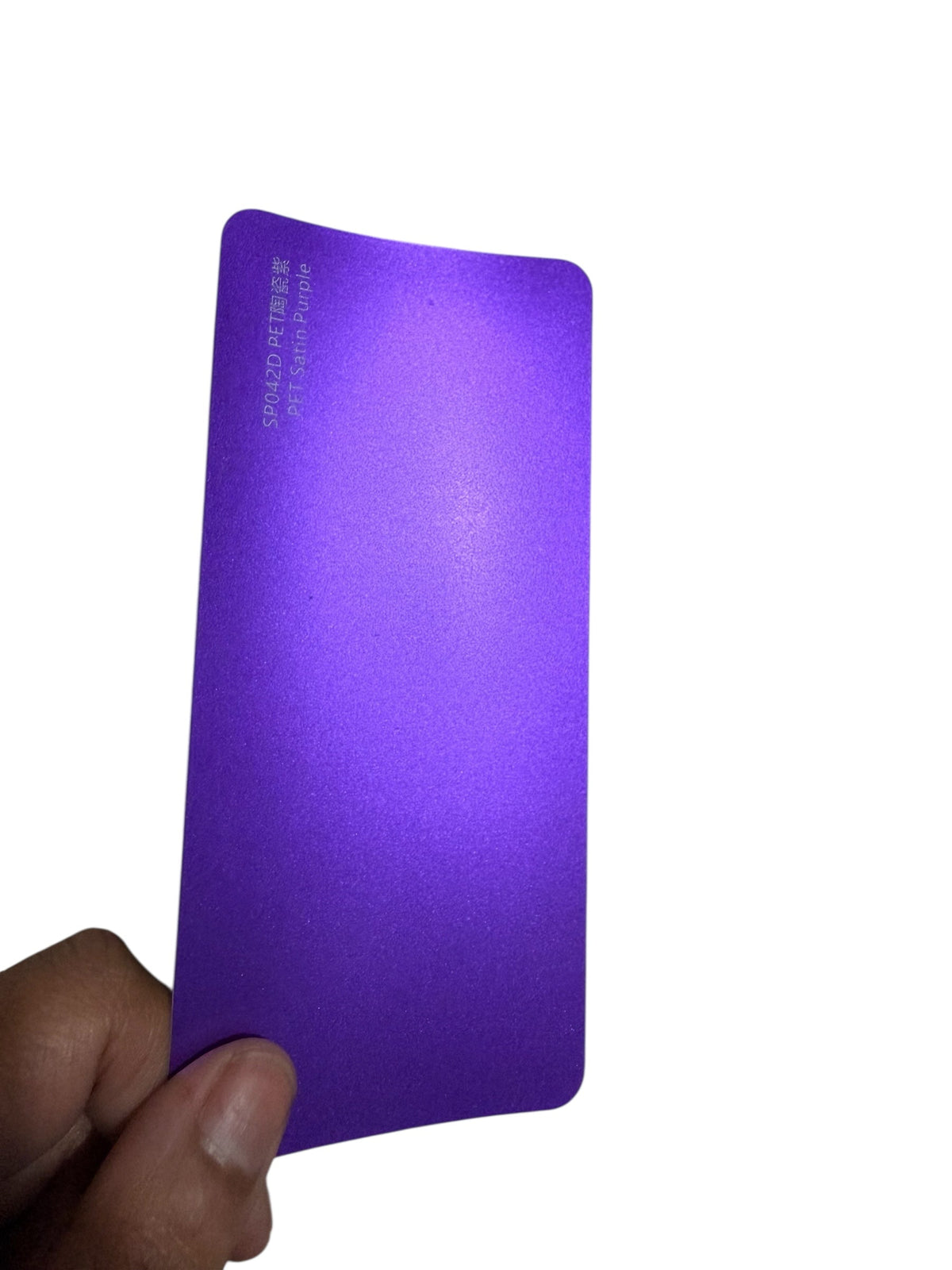 Satin purple