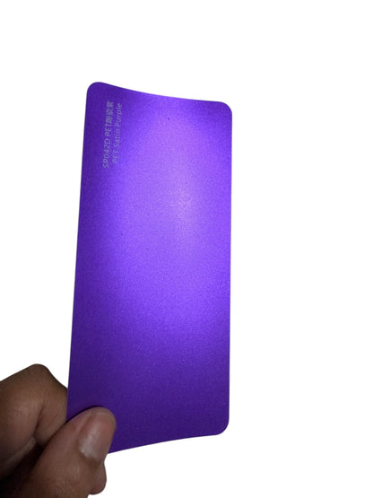Satin purple
