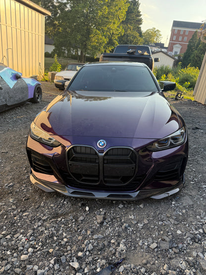 Metallic midnight purple