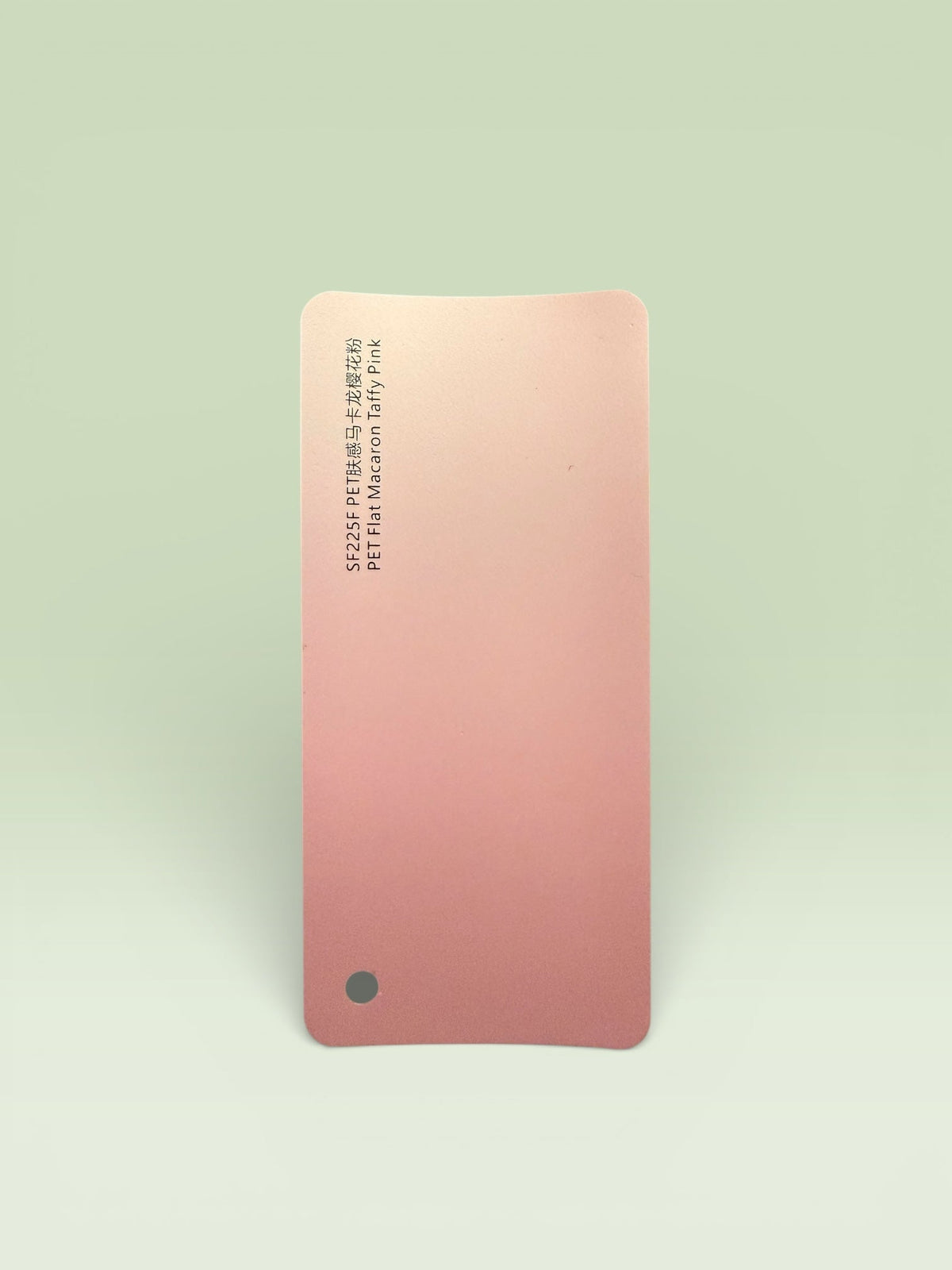 Flat macaron taffy pink