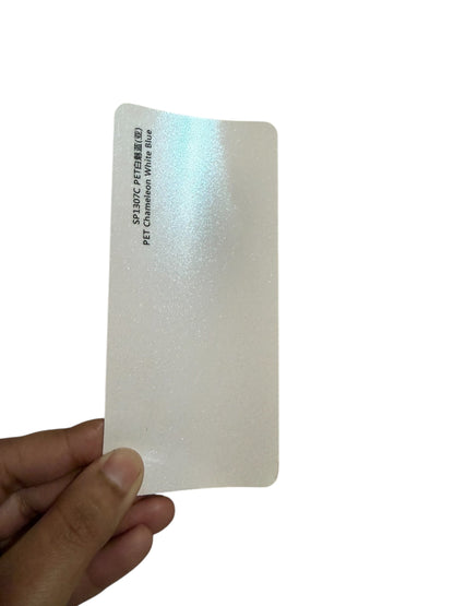 Matte Chameleon White Blue