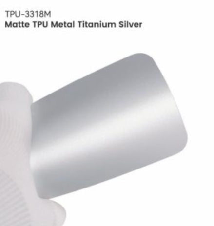 Matte Metal Titanium Silver PPF