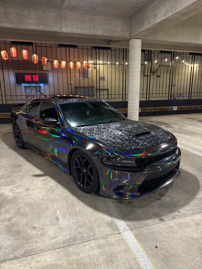 Forged Carbon Fiber black (Calendar Film)