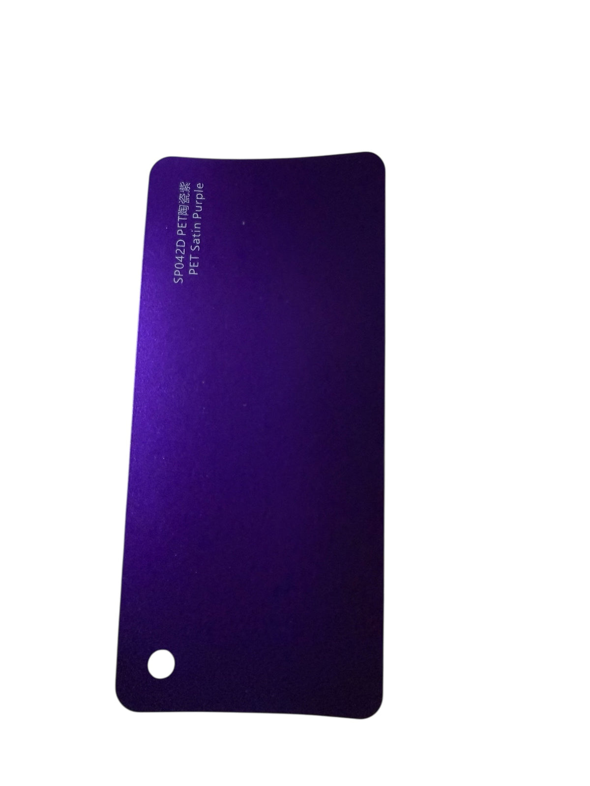 Satin purple