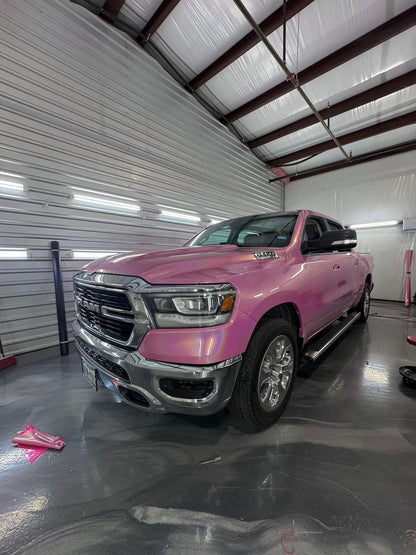 Holographic Metallic pink