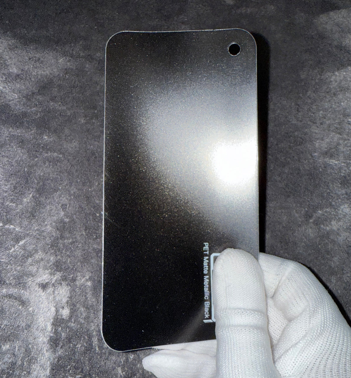 Matte Metallic Black
