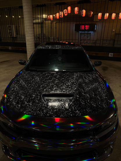 Forged Carbon Fiber black (Calendar Film)