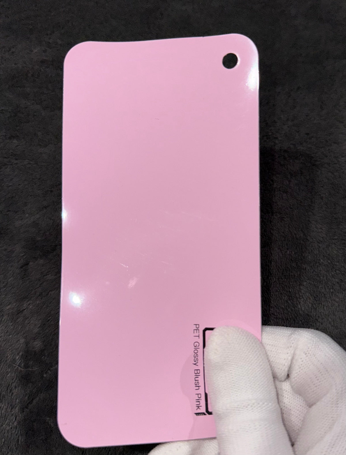 Glossy Blush Pink
