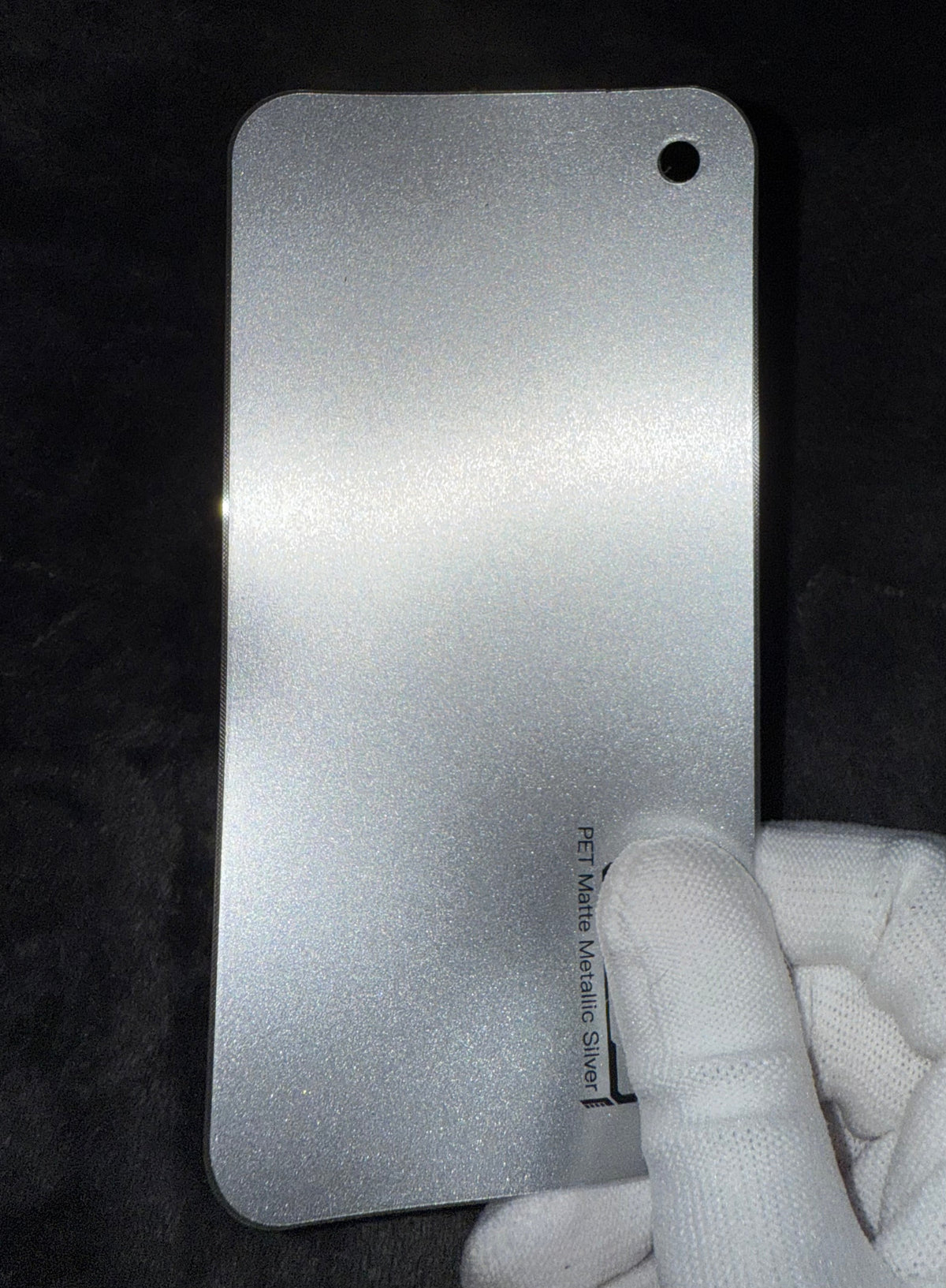 Matte Metallic Silver