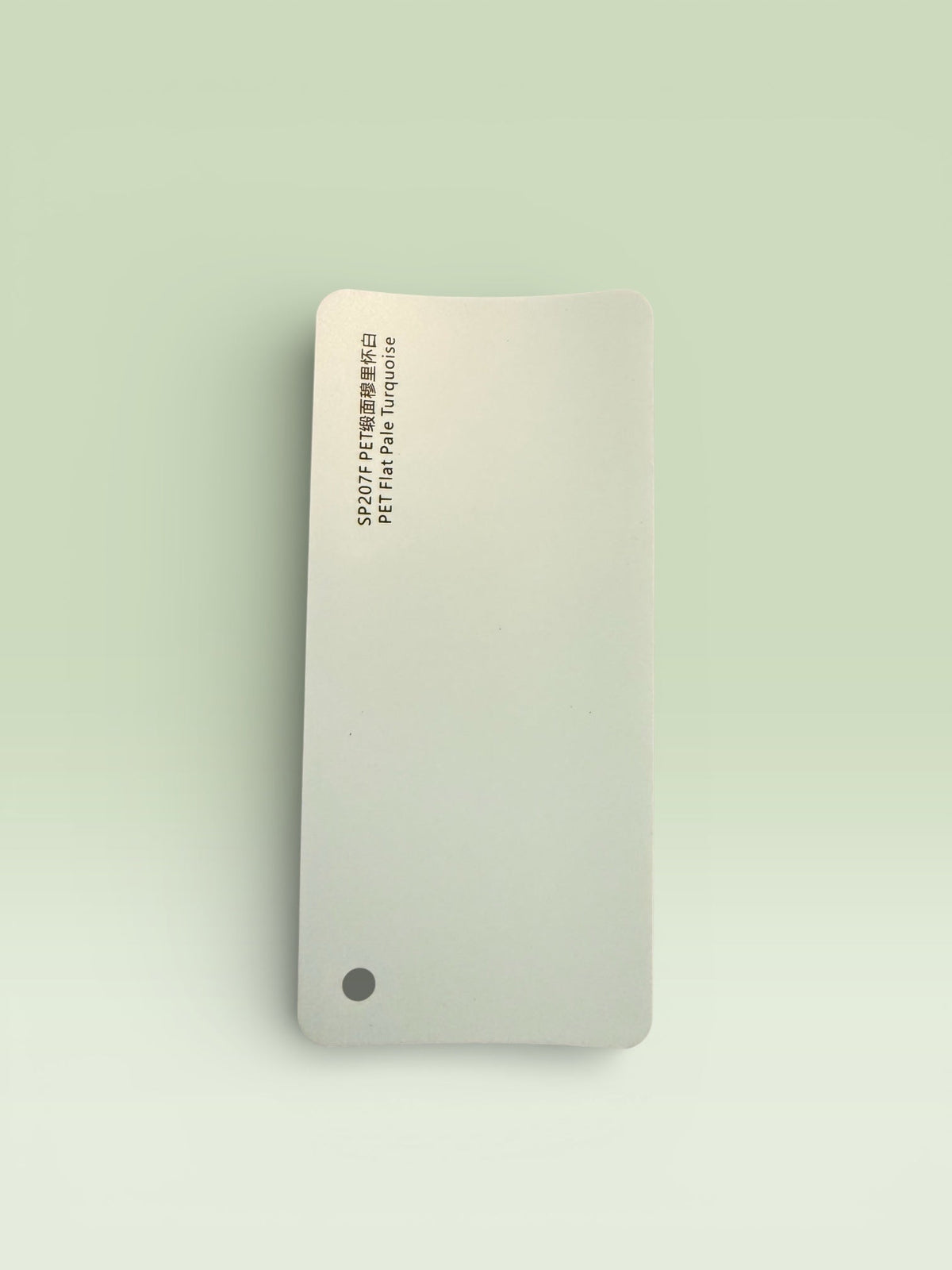 Flat pale turquoise
